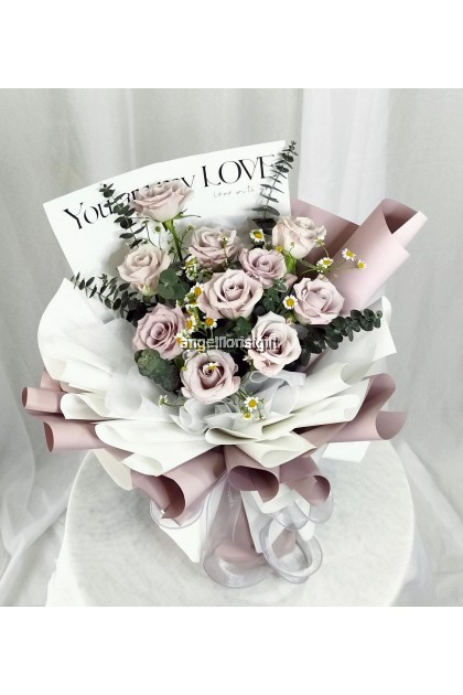 Ashley Menta Roses Bouquet