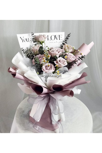 Ashley Menta Roses Bouquet