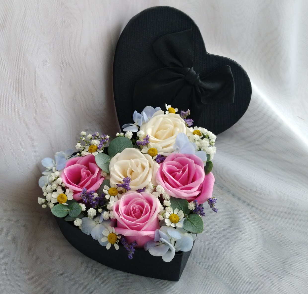heart shape flower box