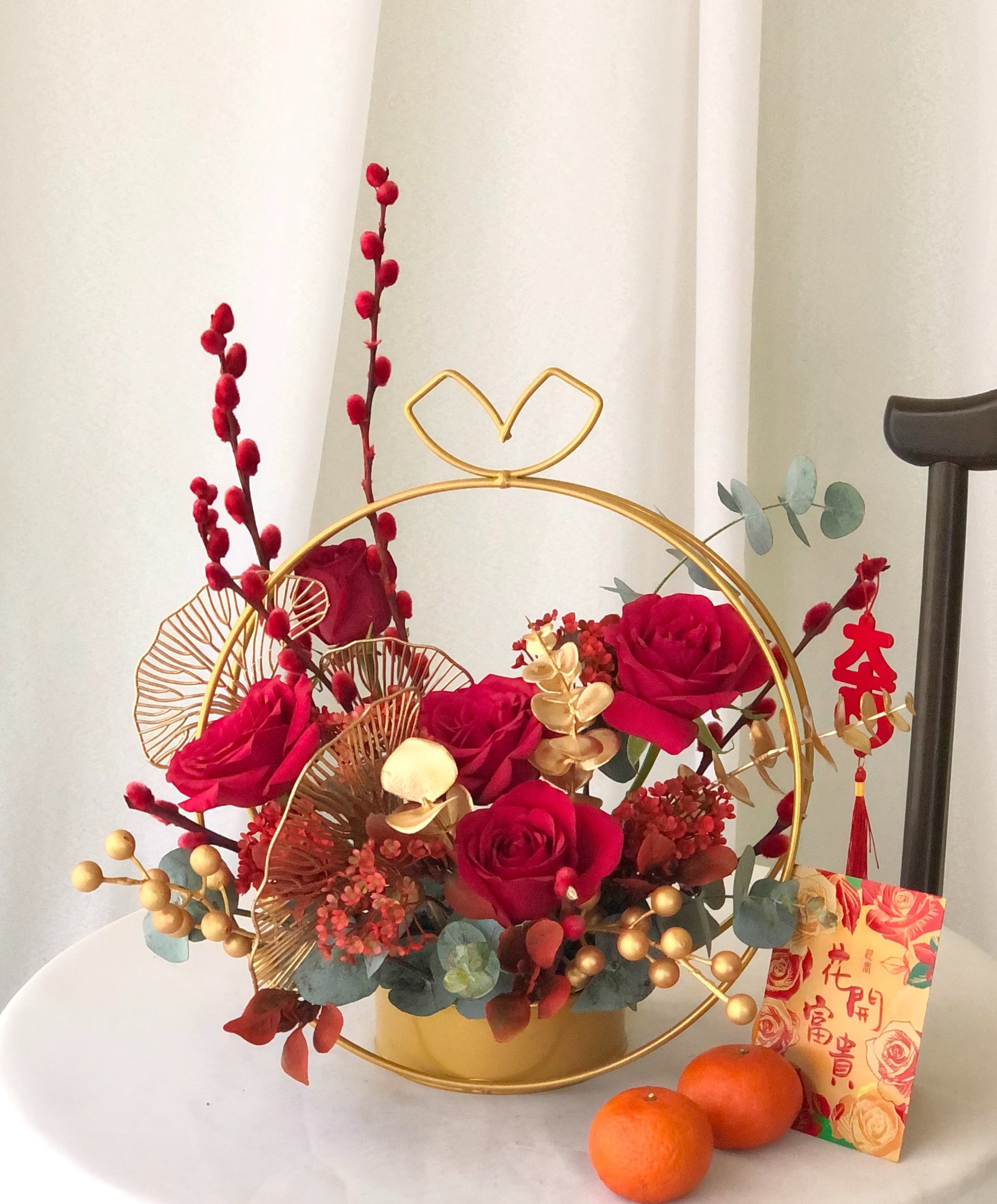 Best Greeting Chinese New Year Flowers Arrangement